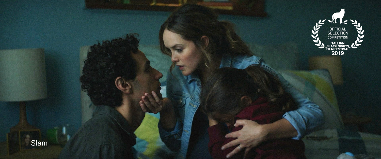 Slam still with Adam bakri & Rebecca Breeds